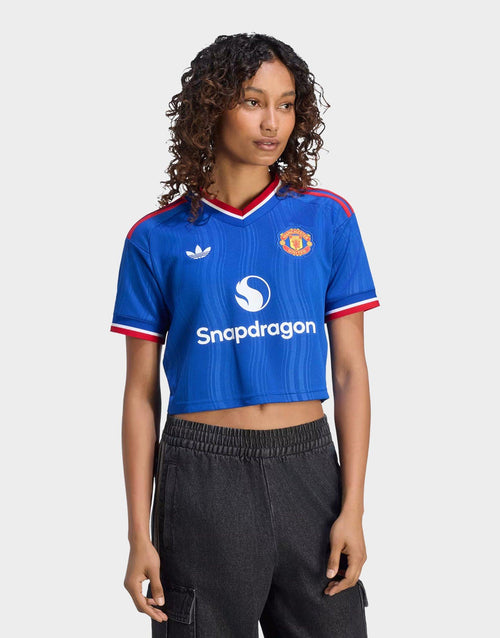 Manchester United 26/27 Away Jersey Crop Women's