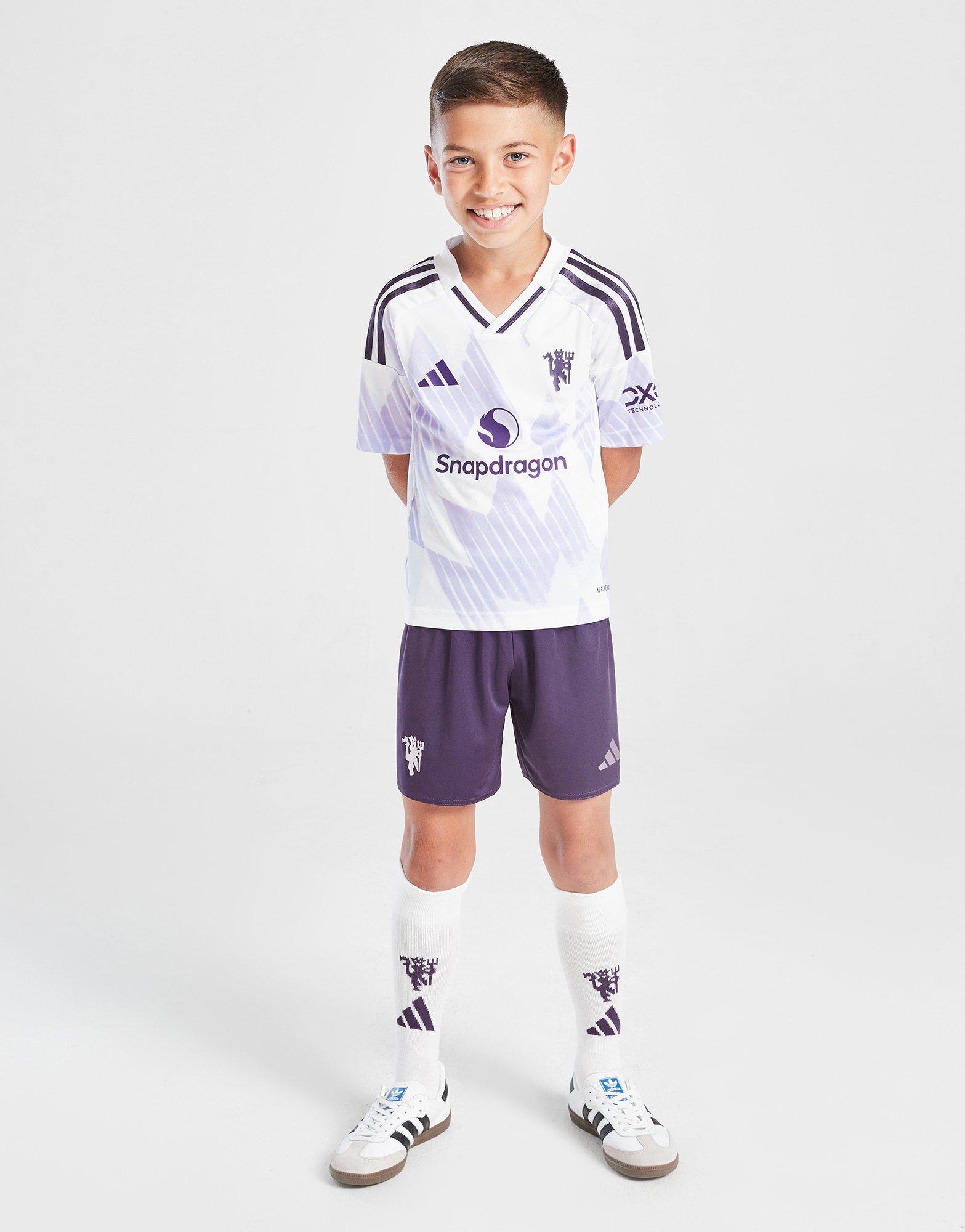 Manchester United 25/26 Away Mini Kit Children's