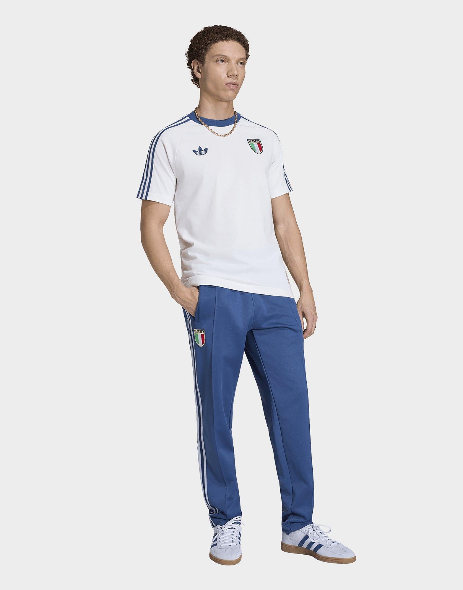 adidas ITALIA シャツ ホワイト　オーセンティック 値下げ⭕️ White adidas Italy Originals T-Shirt - JD Sports Singapore