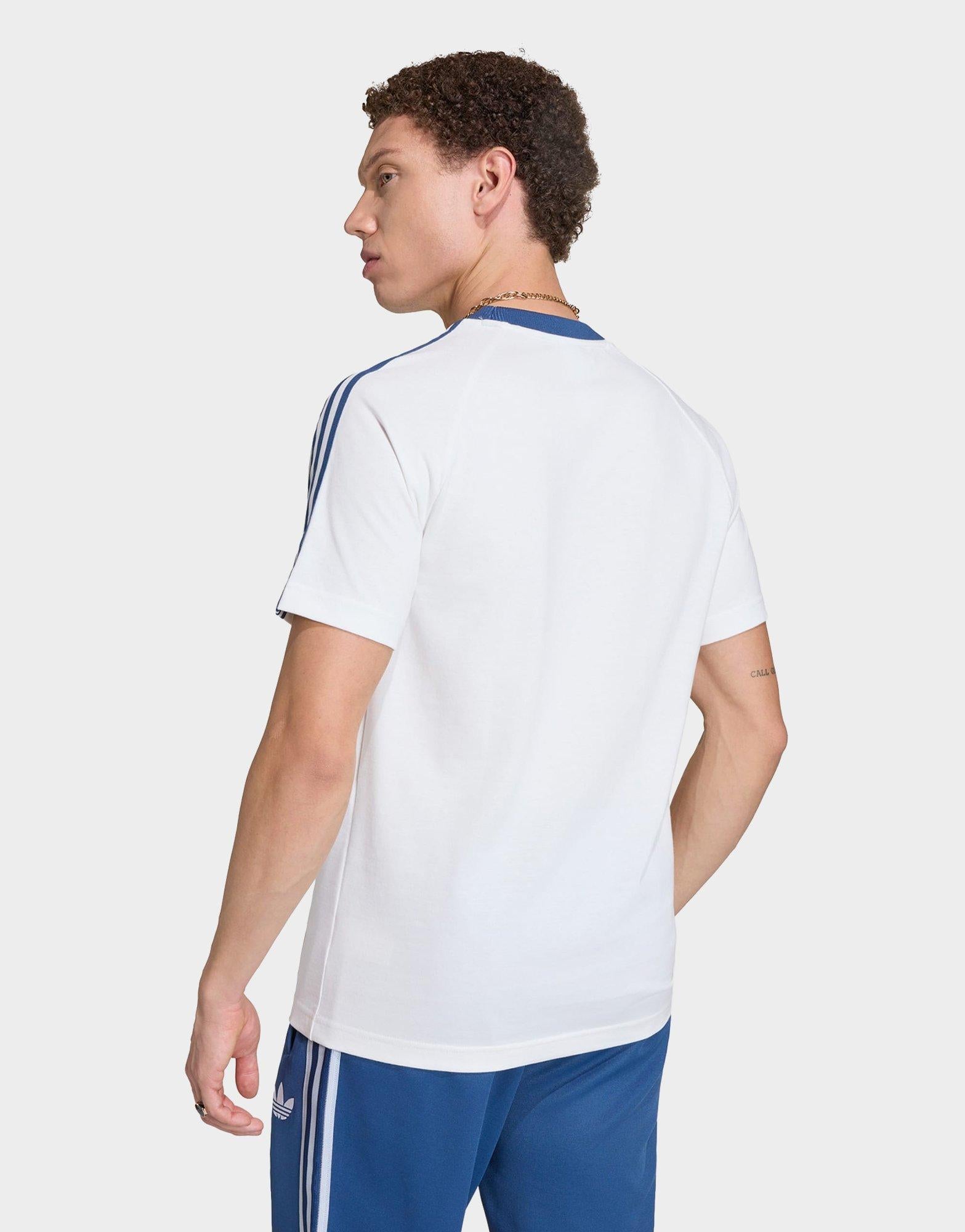 White adidas Italy Originals T-Shirt - JD Sports Singapore