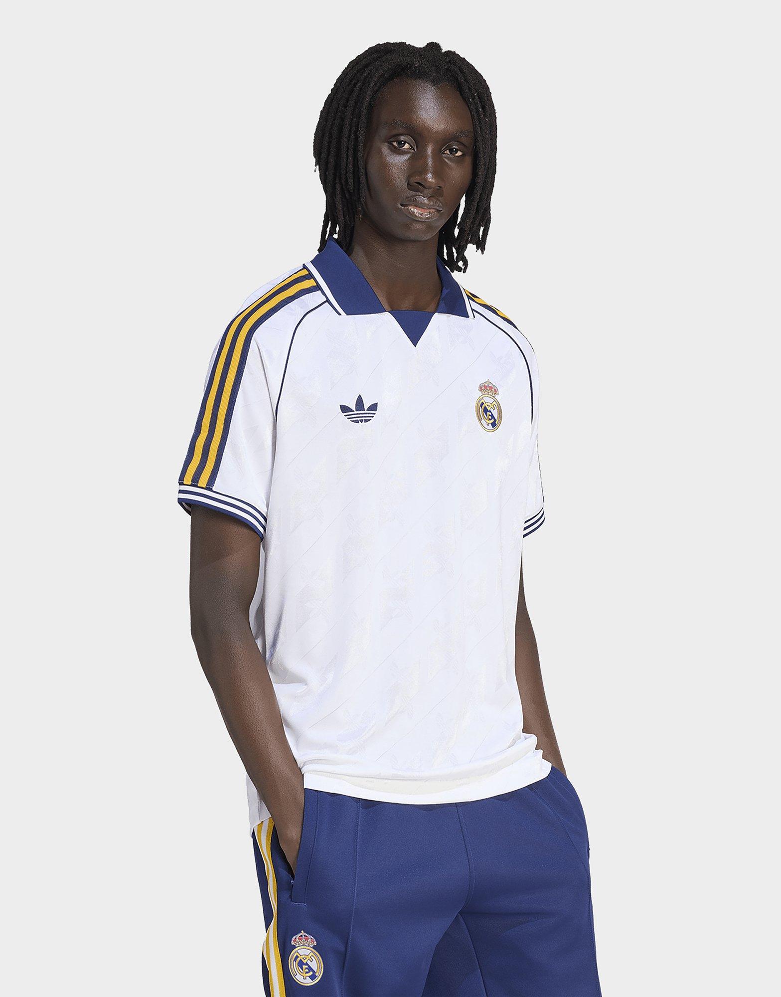 White adidas Real Madrid OG Shirt - JD Sports Singapore White adidas Real Madrid OG Shirt - JD Sports Singapore
