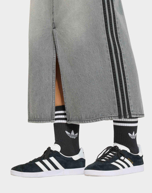 3-Stripes Denim Pencil Skirt