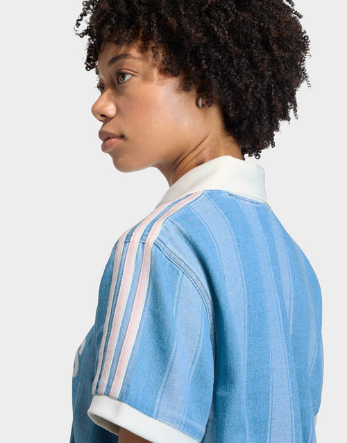 Denim Football Jersey