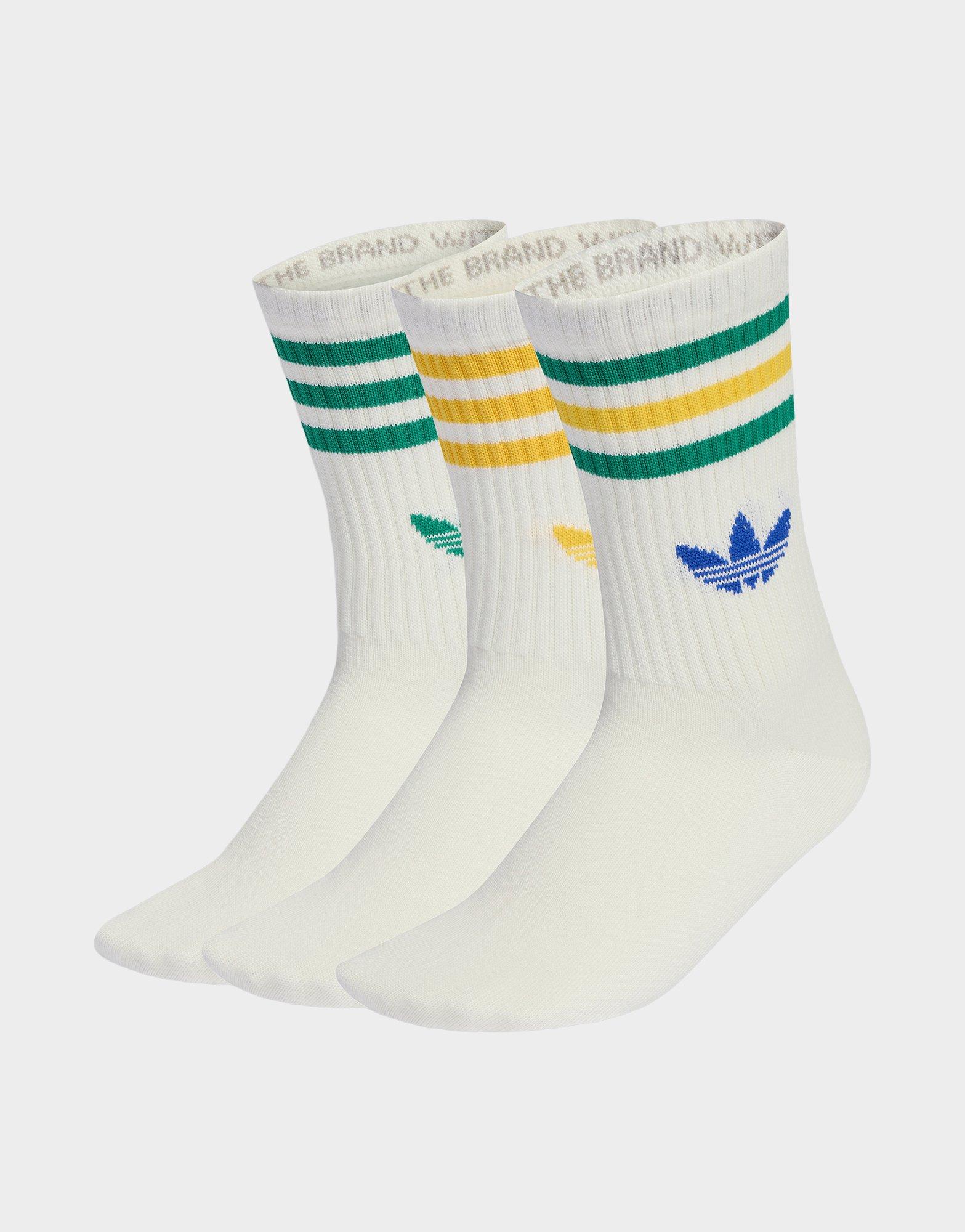 3-Stripes Crew Socks 3 Pairs
