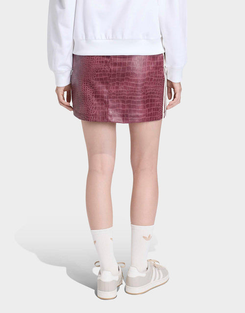 Pleather Mini Skirt