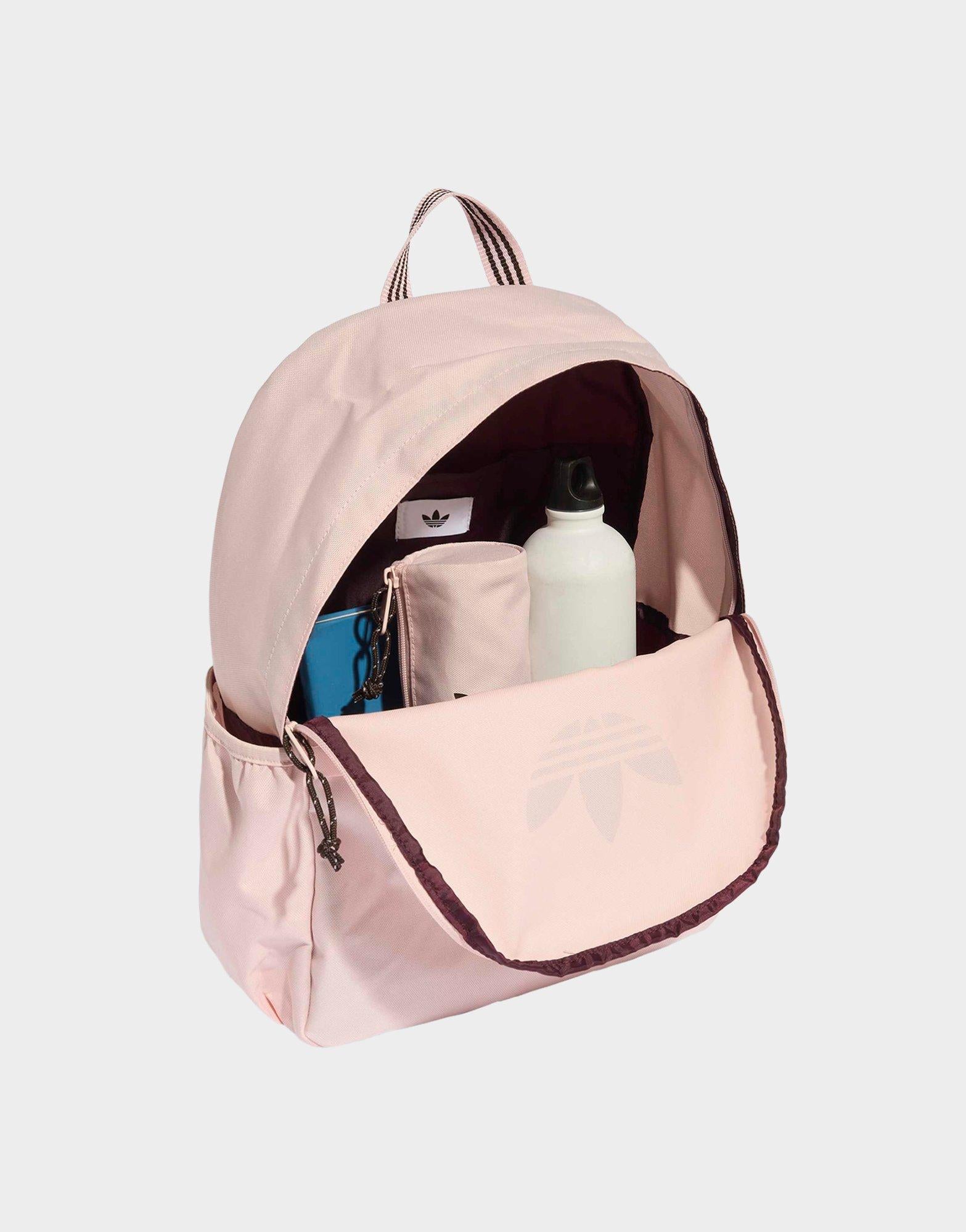 adidas adicolor classic backpack pink Pink adidas Backpack With Pencil Case