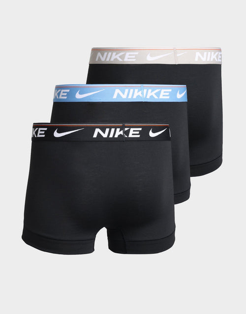Trunks Calecon Homme Nike Black Nike Ultra Comfort Trunks 3-Pack
