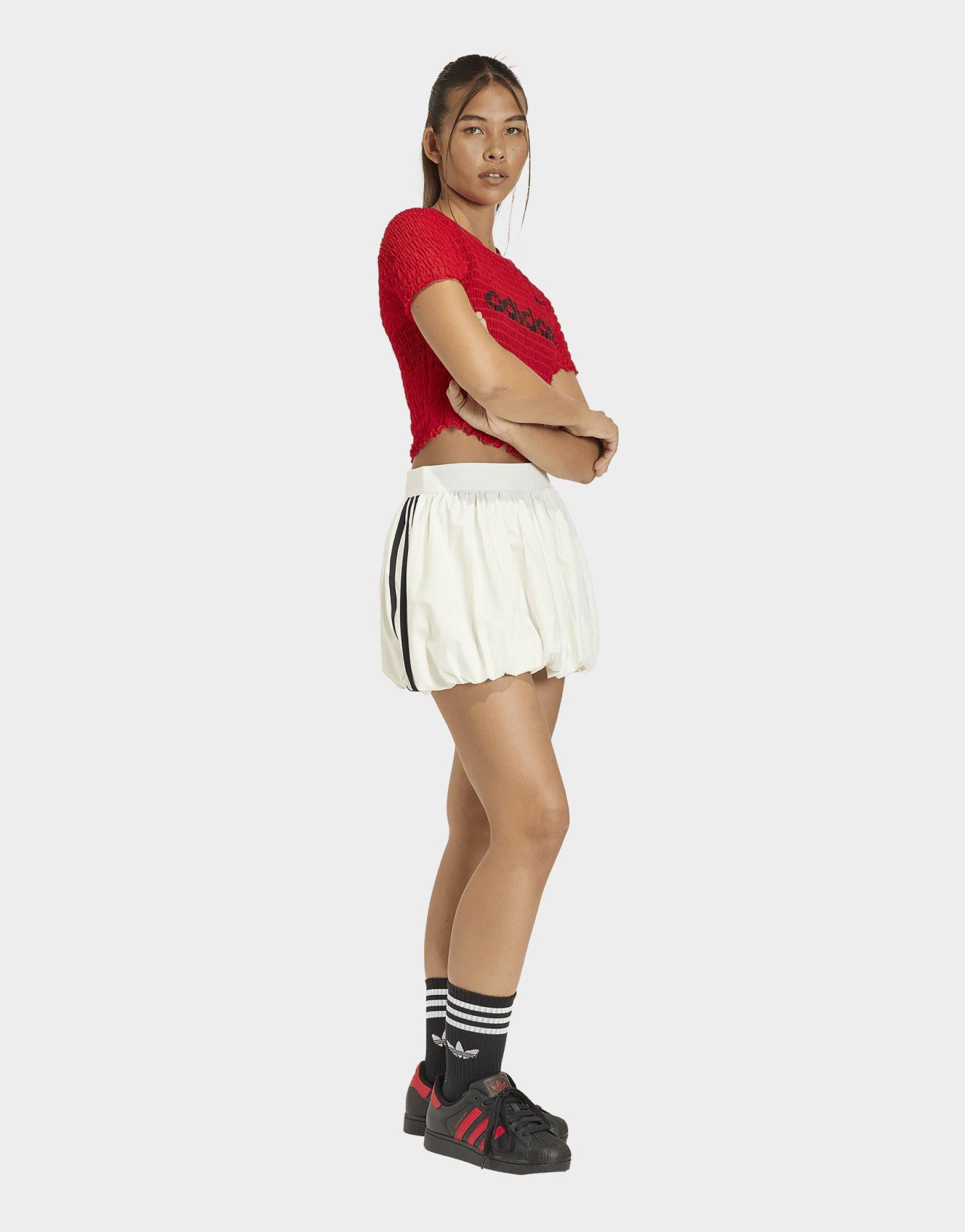White adidas Balloon Skirt - JD Sports Singapore