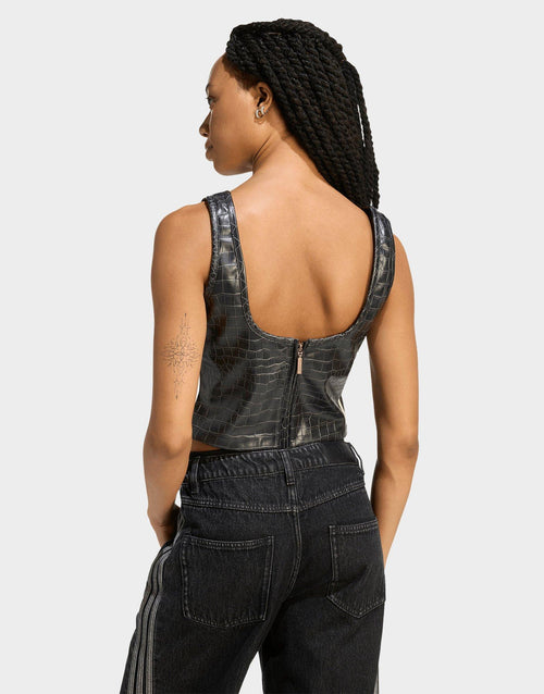Pleather Corset