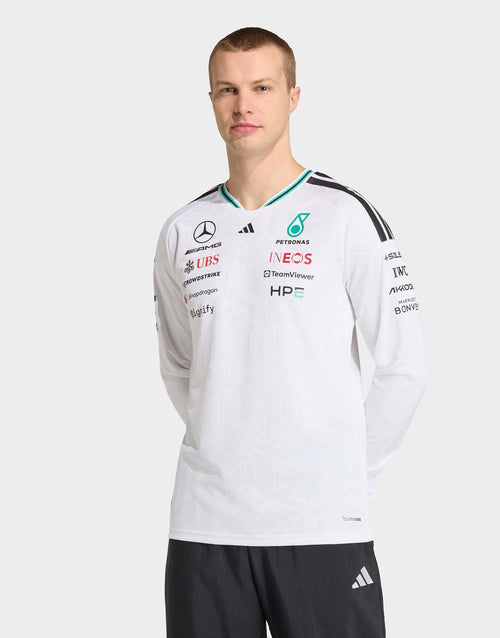 Mercedes - Amg Petronas Formula 1 Team Driver Jersey Authentic Longsleeve