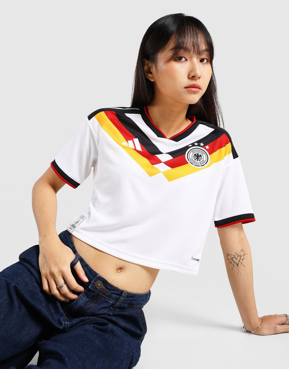 adidas Germany 26 Home Replica Cropped Jersey