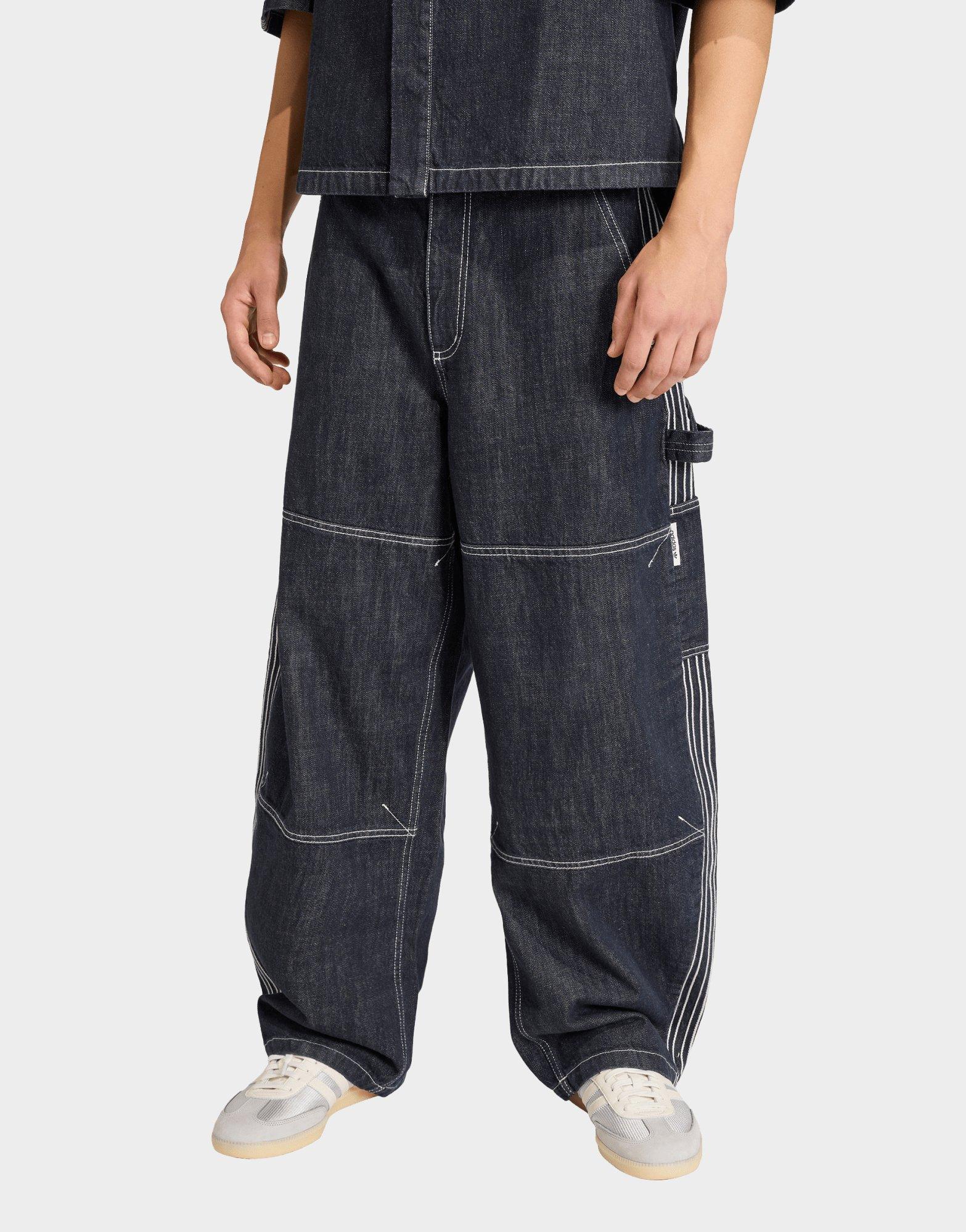 Blue adidas Denim Work Pant - JD Sports Singapore