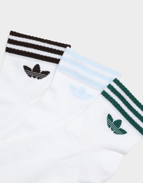 3-Stripes Ankle Socks 3 Pairs