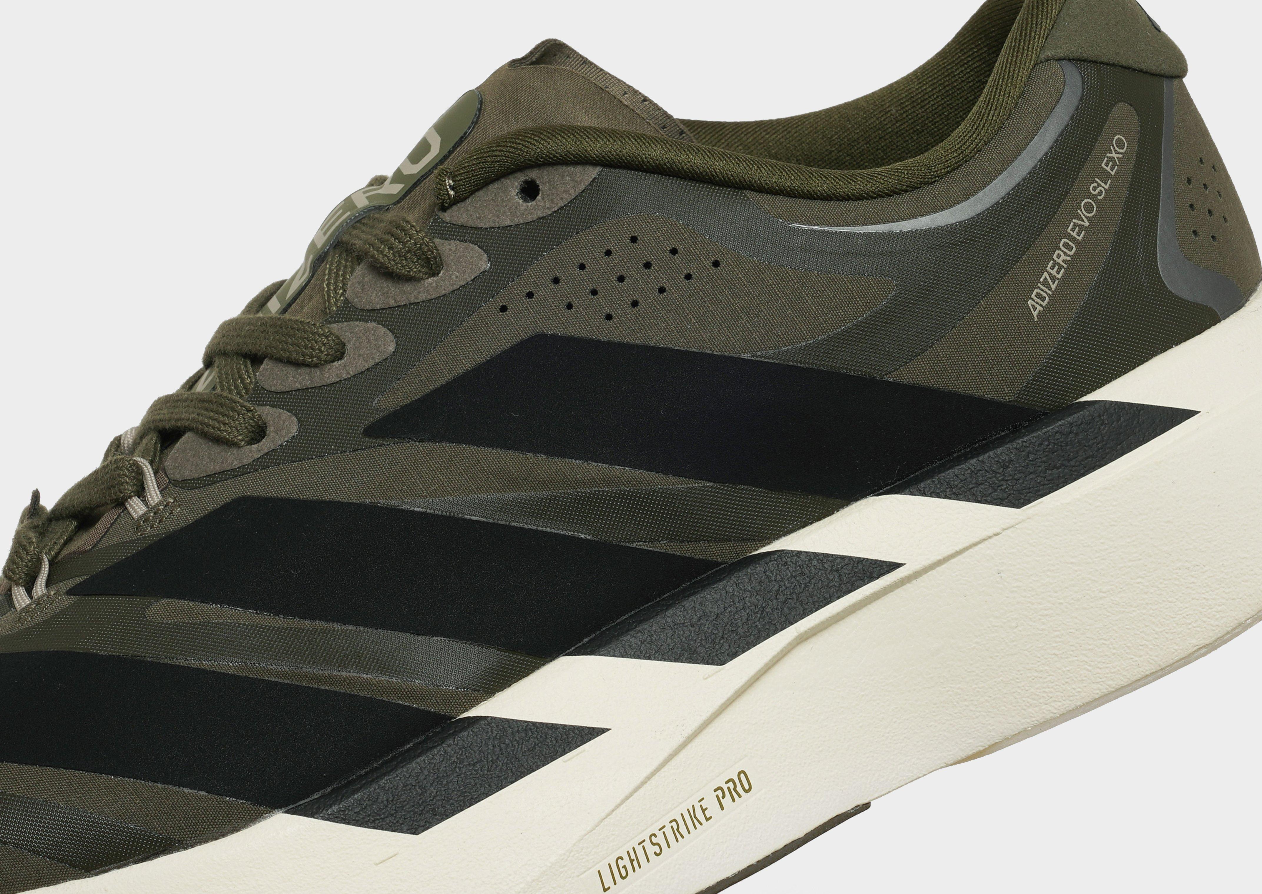 Green adidas Adizero Evo SL EXO - JD Sports Singapore