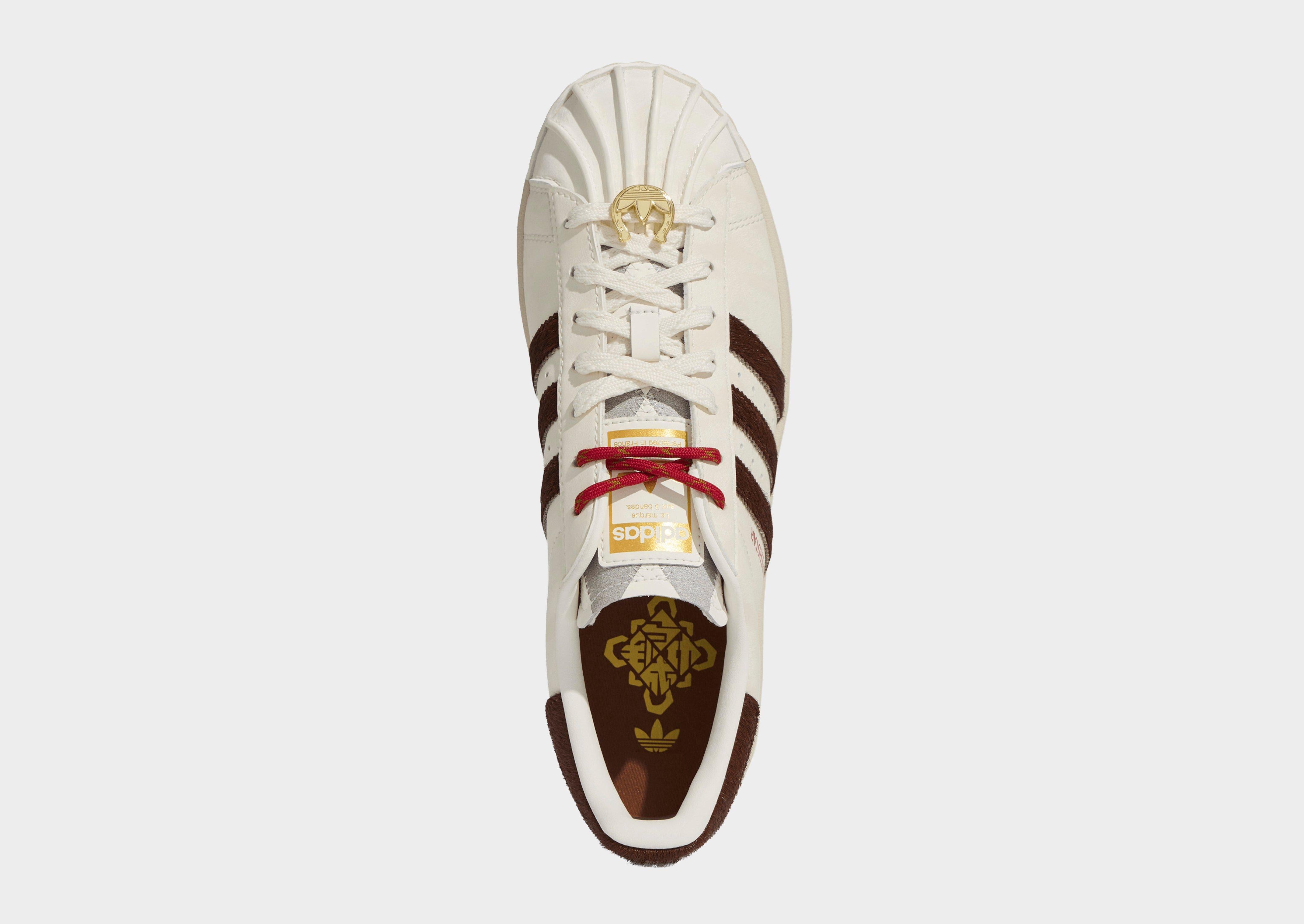 White adidas Superstar II
