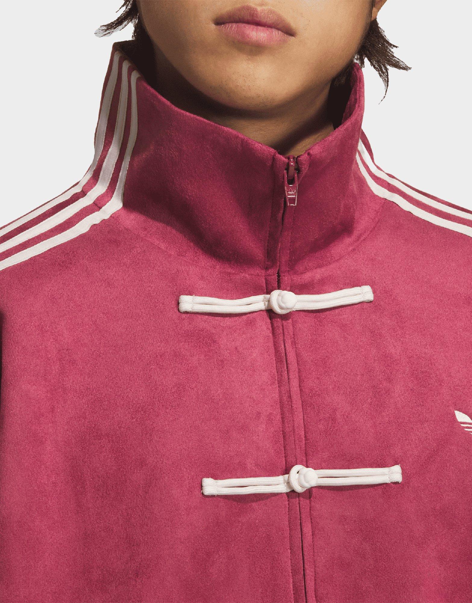 Red adidas New Chinese Style Track Top (Unisex) - JD Sports Singapore