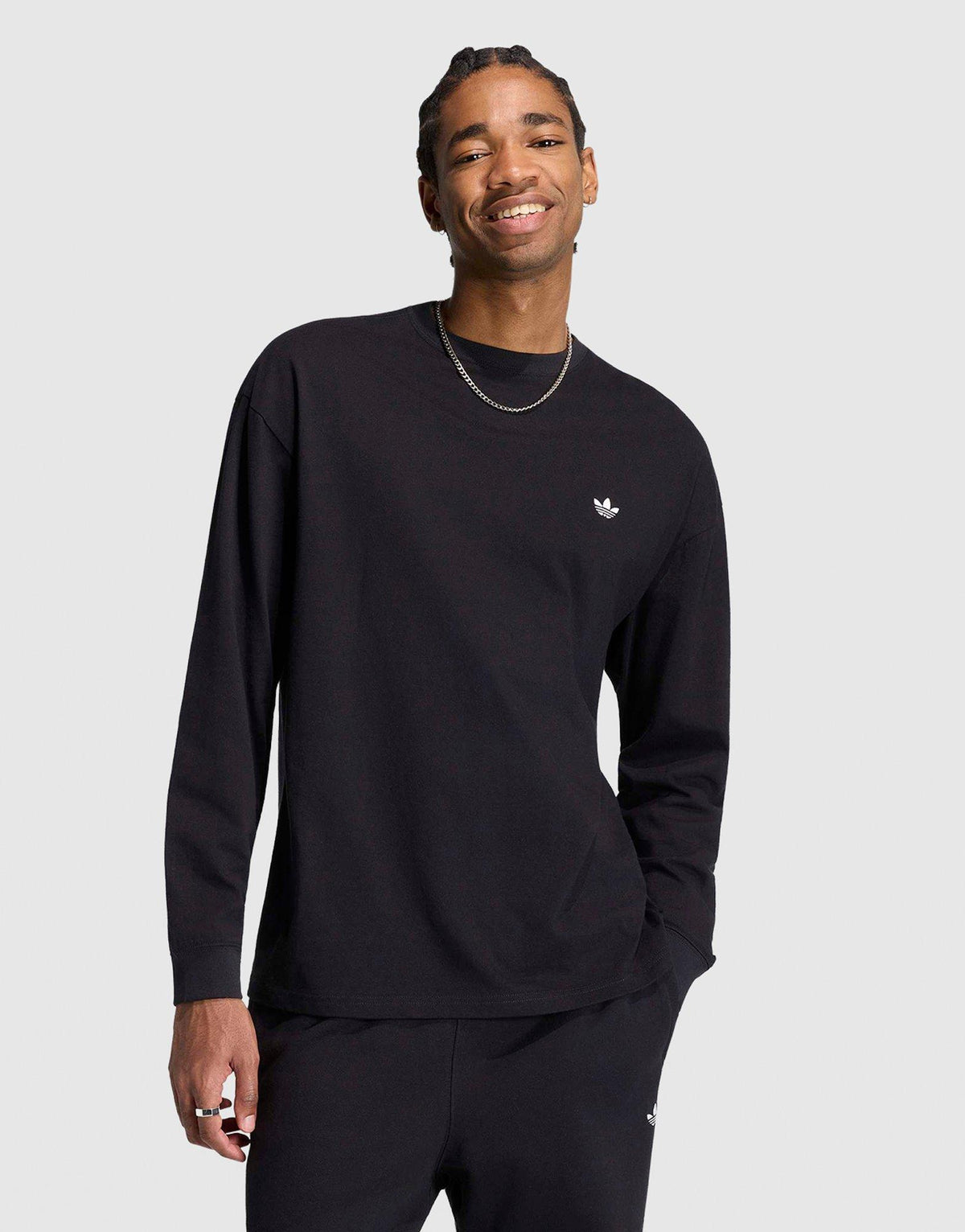 Trefoil Essentials Crew French Terry Sweatshirt
