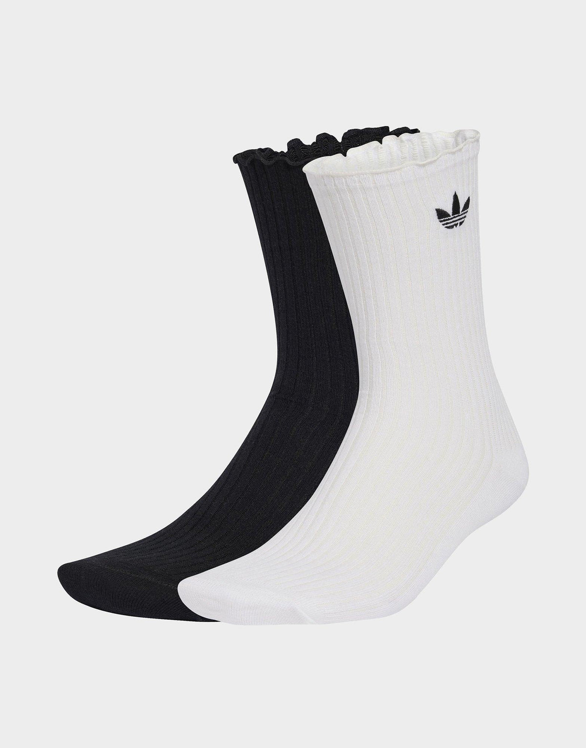 Ruffle Crew Socks 2 Pairs