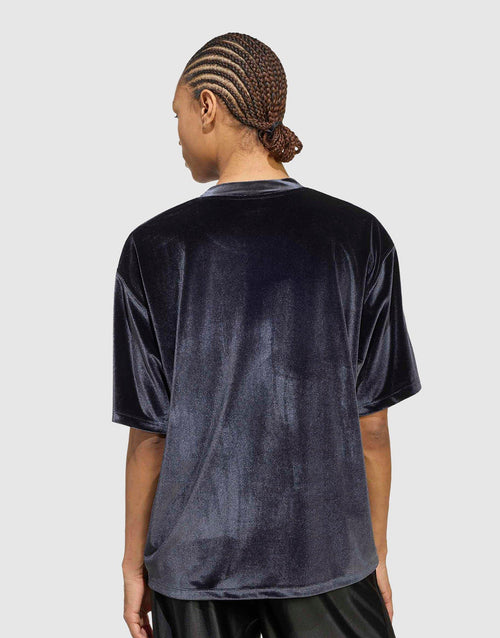 Bow-Embellished Ruched T-Shirt