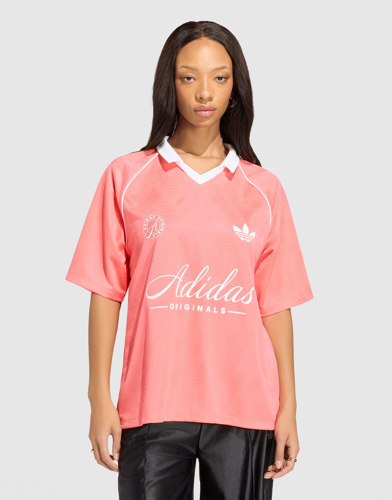 Orange adidas Football Collar T-Shirt - JD Sports Singapore