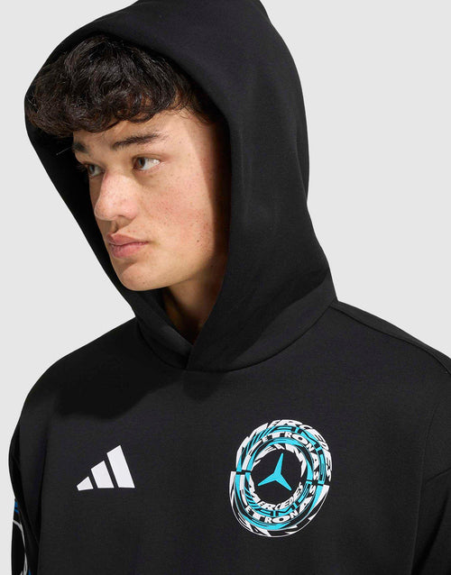 Mercedes - Amg Petronas Formula 1 Team Lights On Hood Sweatshirt
