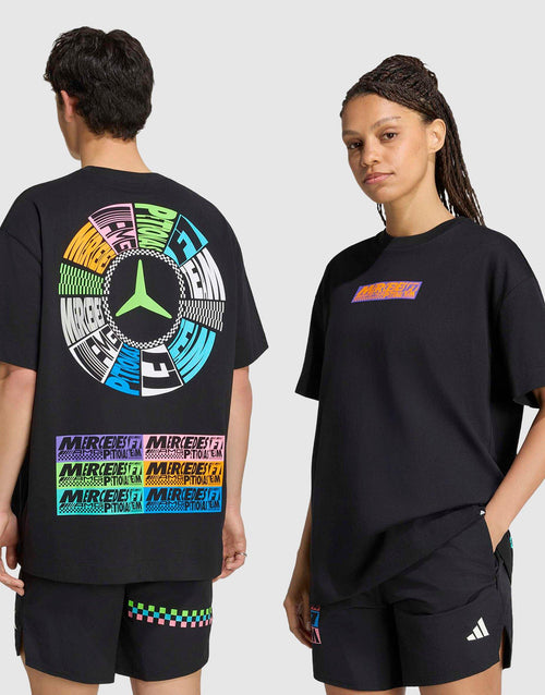 Mercedes-AMG Petronas Formula 1 Team Lights On T-Shirt (Unisex)