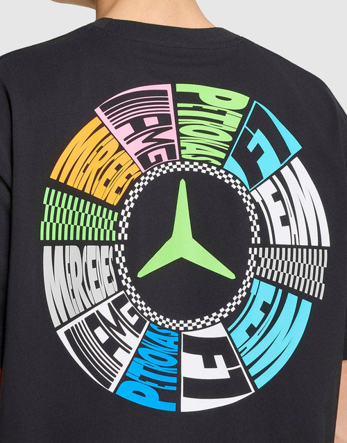 Mercedes-AMG Petronas Formula 1 Team Lights On T-Shirt (Unisex)