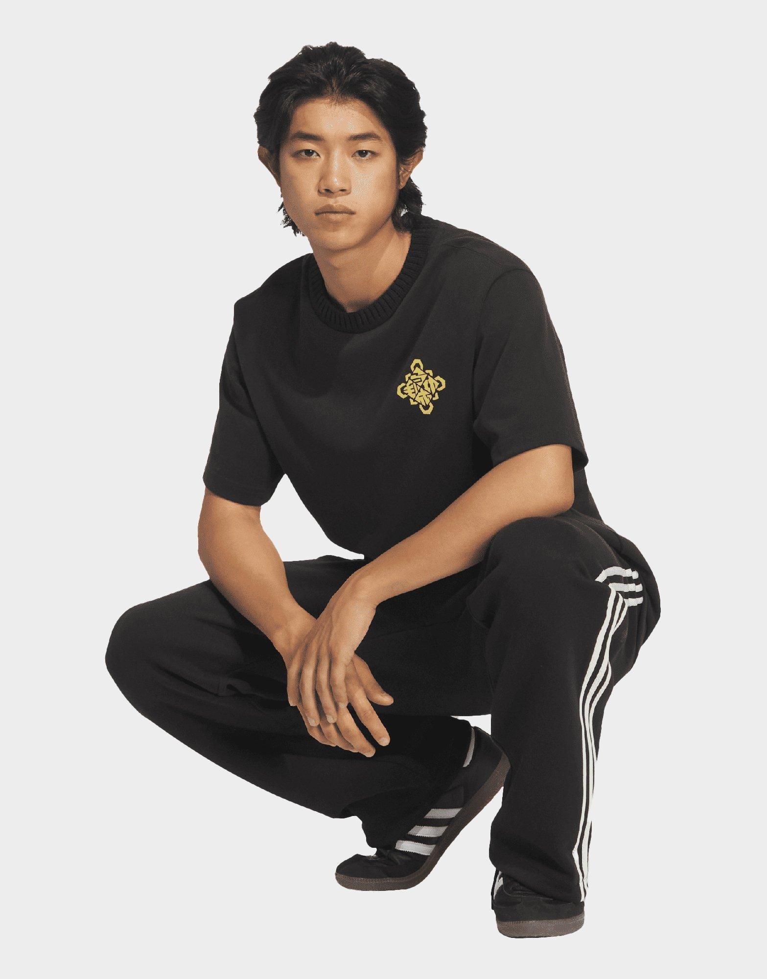 Black adidas Lunar New Year Pants (Unisex) - JD Sports Singapore