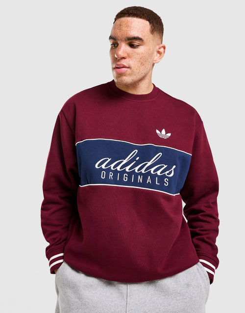 Colour Block Crew Sweatshirt