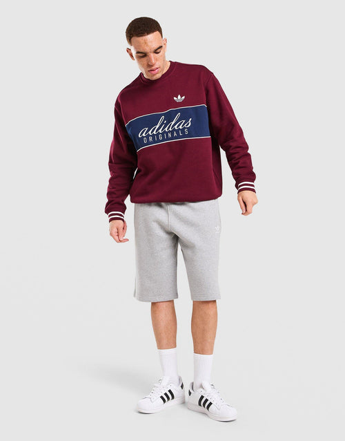 Colour Block Crew Sweatshirt