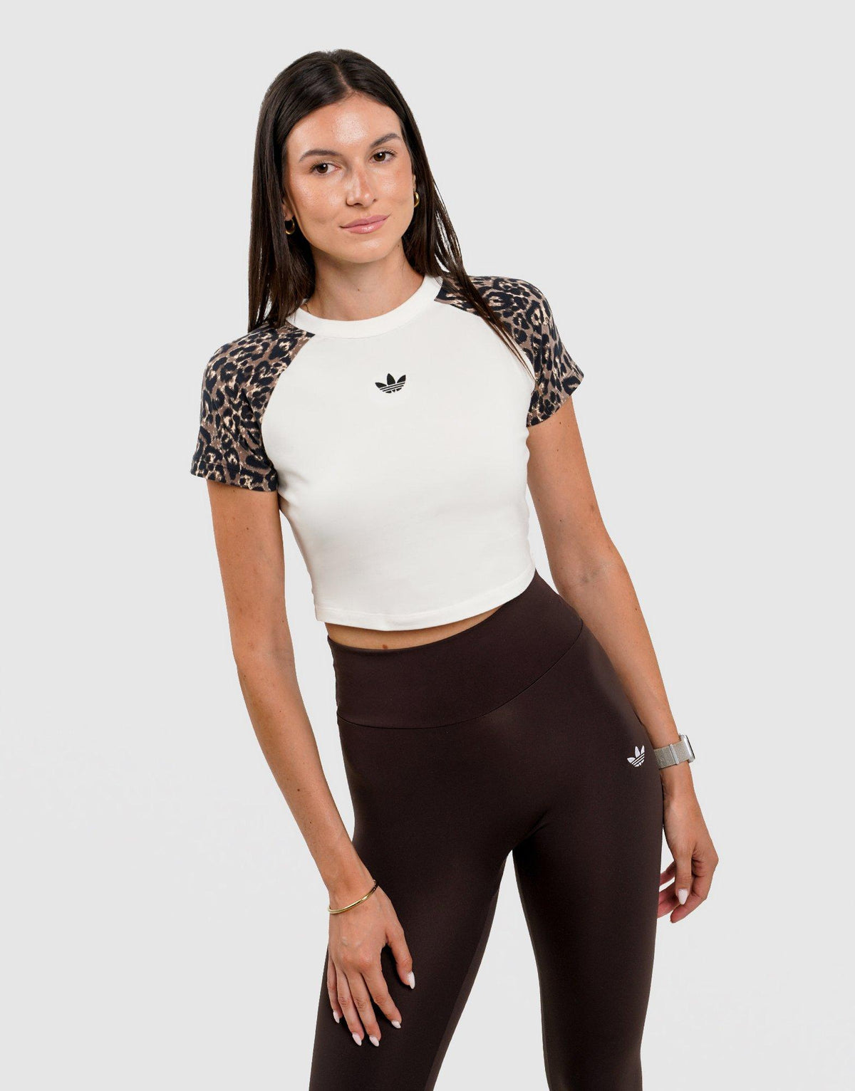 Leopard Cropped T-Shirt