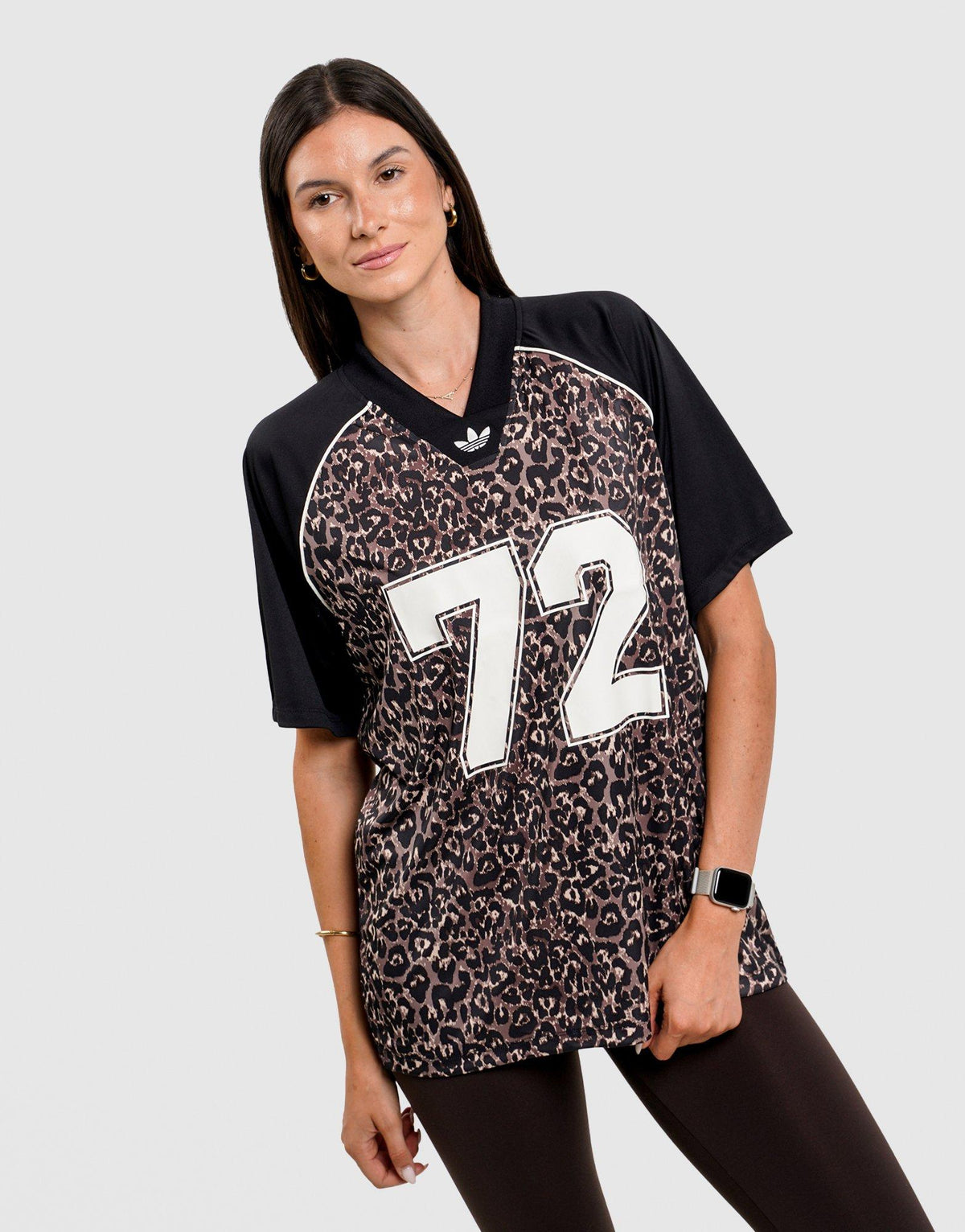 Leopard Varsity T-Shirt