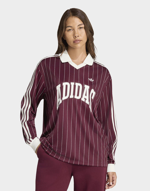 Pinstripe Football Long Sleeve T-Shirt