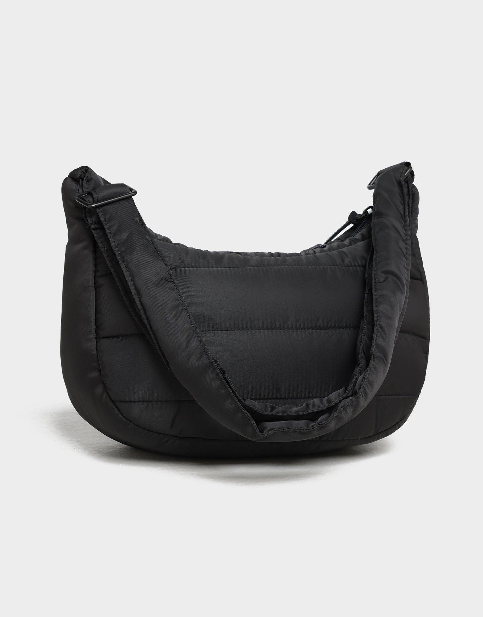 Black New Balance Puffer Hobo - JD Sports Singapore