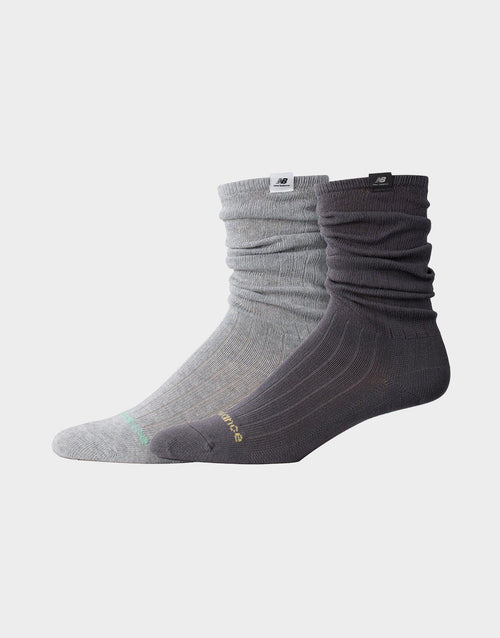 Slouchy Crew Socks 2-Pack