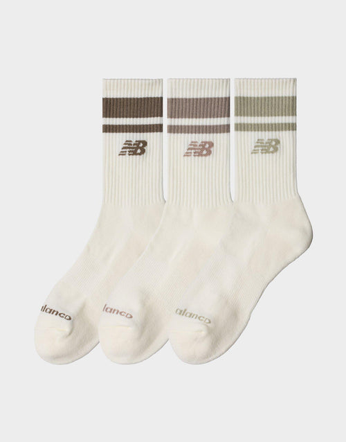 Everyday Stripe Midcalf Socks 3 Pack