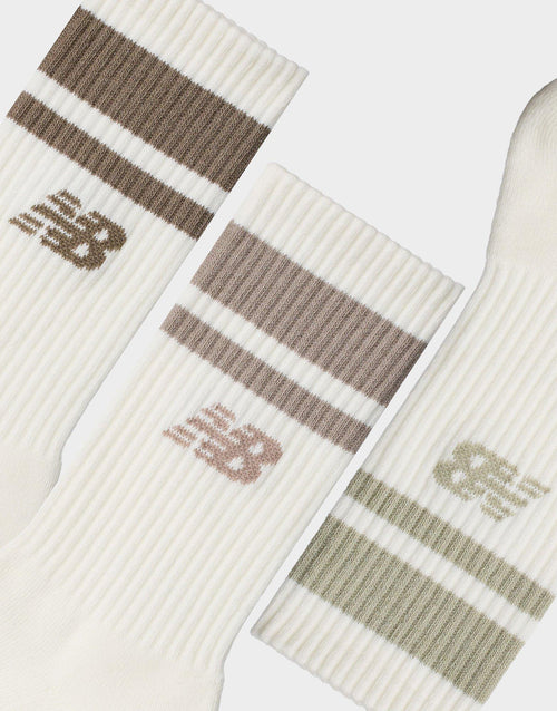 Everyday Stripe Midcalf Socks 3 Pack