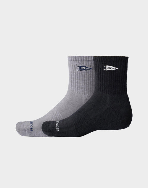 Varsity Printed Ankle Socks 2-Pack