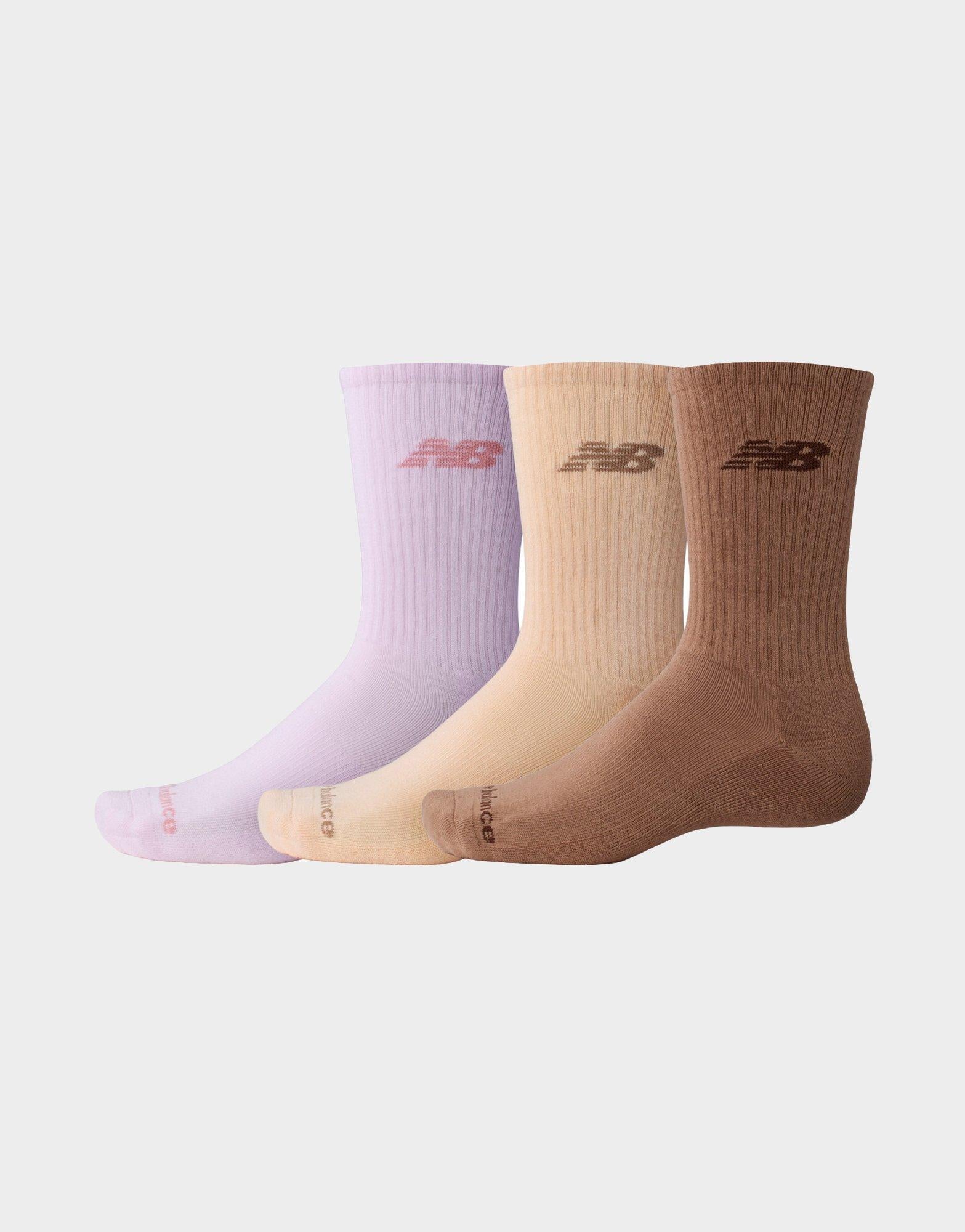 Ribbed Cotton 3 Pack Socks