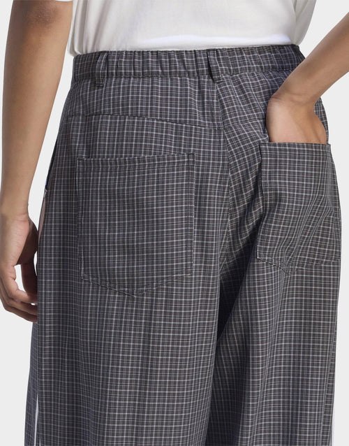 Checks Trouser Loose Pants