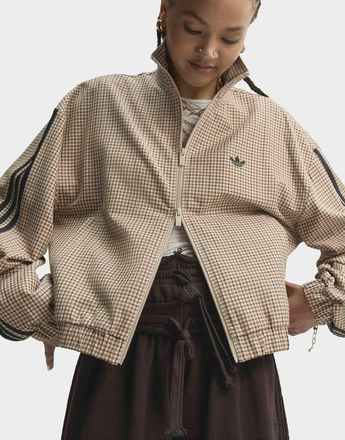 3-Stripes Checks Tartan Track Top
