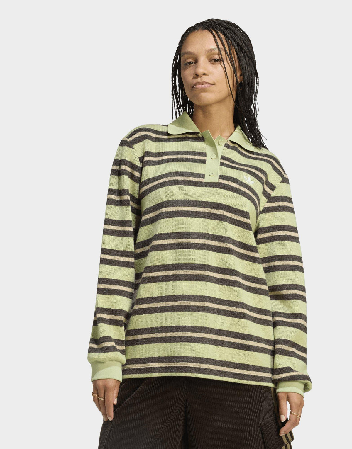 3-Stripes Knit Polo Shirt