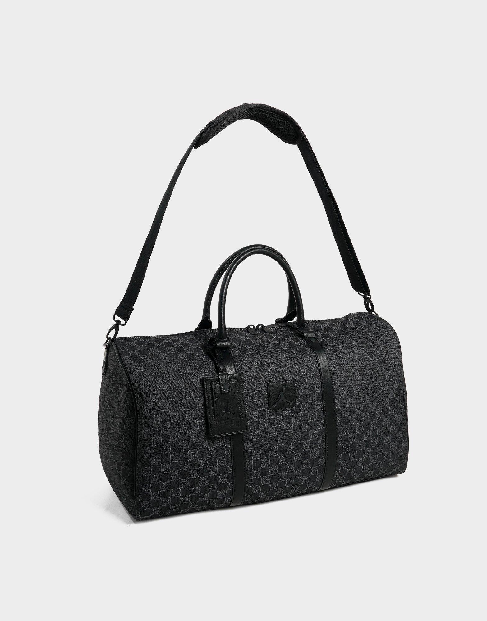 Black Jordan Jam Monogram Duffle Bag - JD Sports Singapore