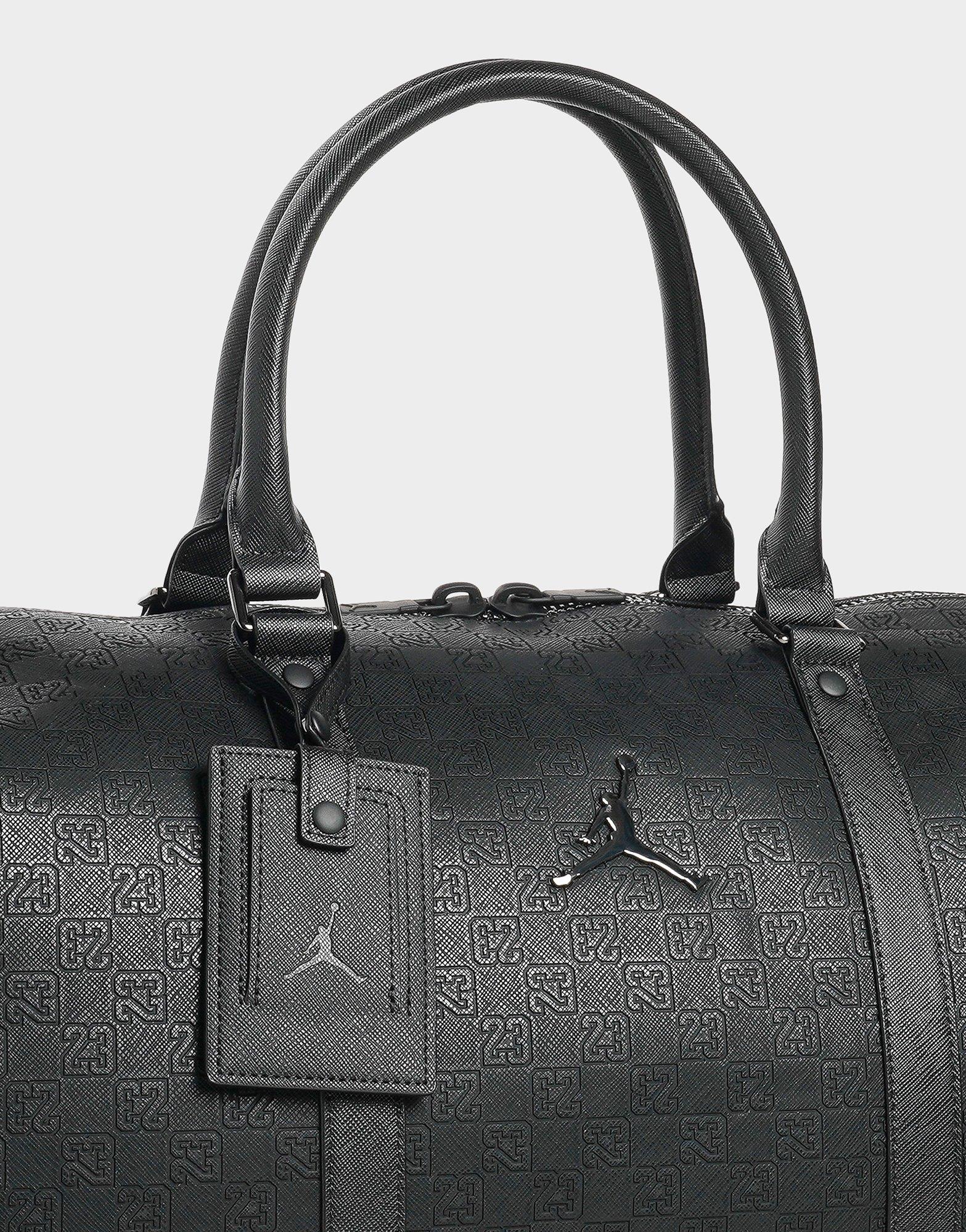Black Jordan Jam Monogram Duffle Bag - JD Sports Singapore