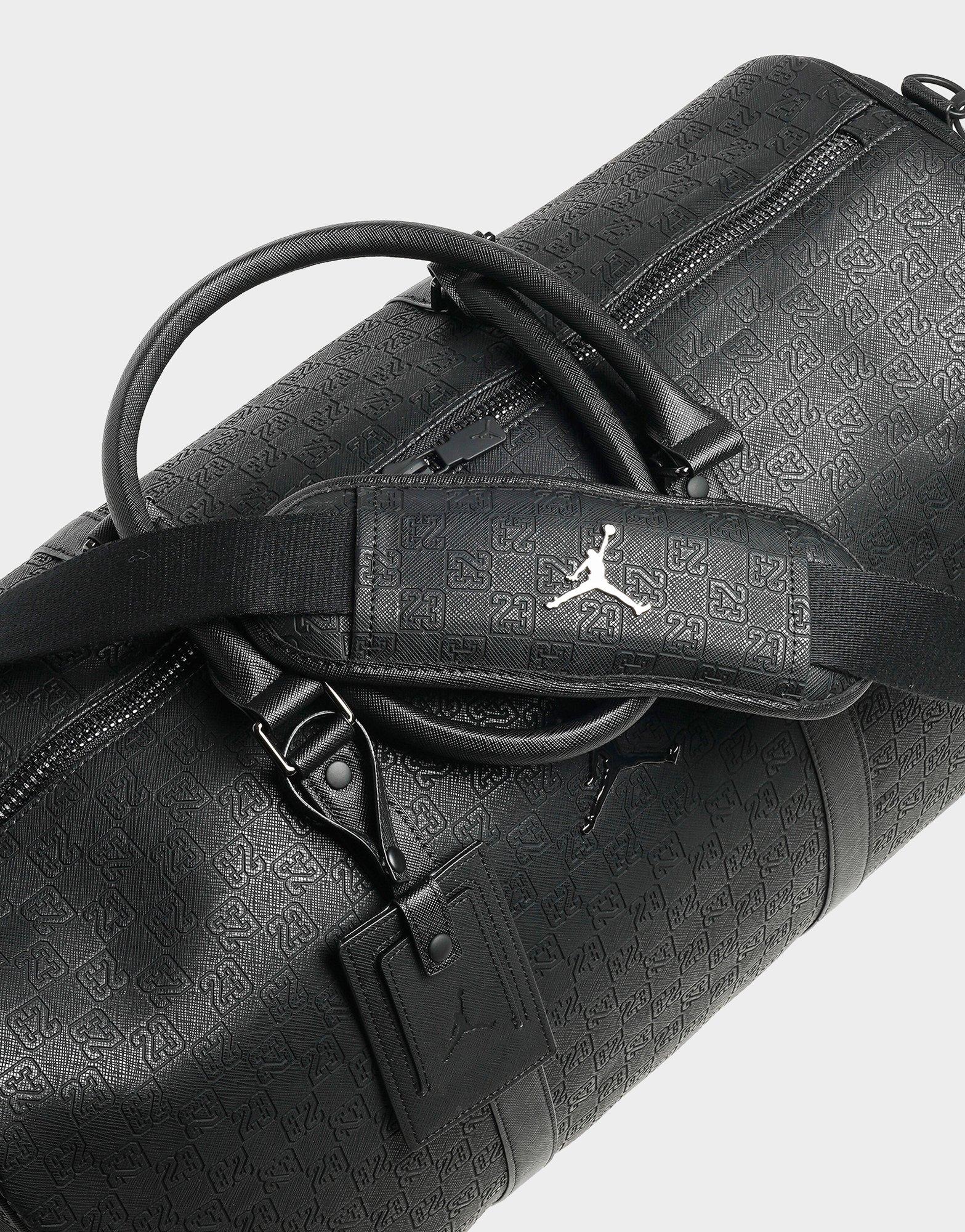 Black Jordan Jam Monogram Duffle Bag - JD Sports Singapore