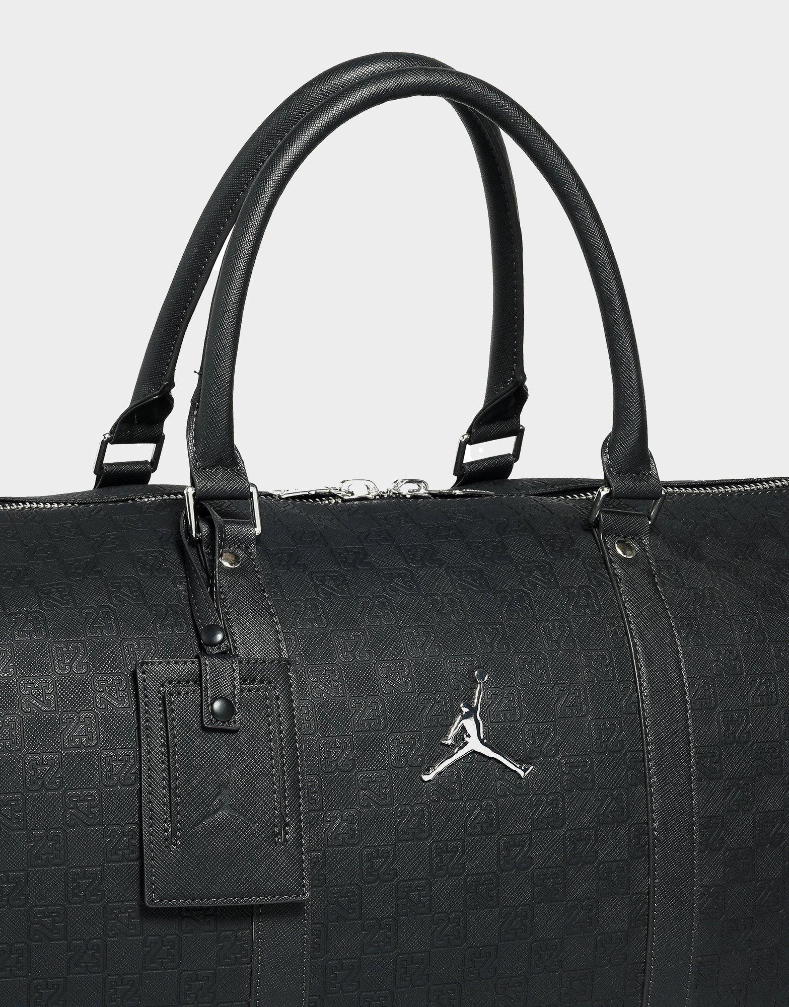Black Jordan Jam Monogram Duffle Bag - JD Sports Singapore
