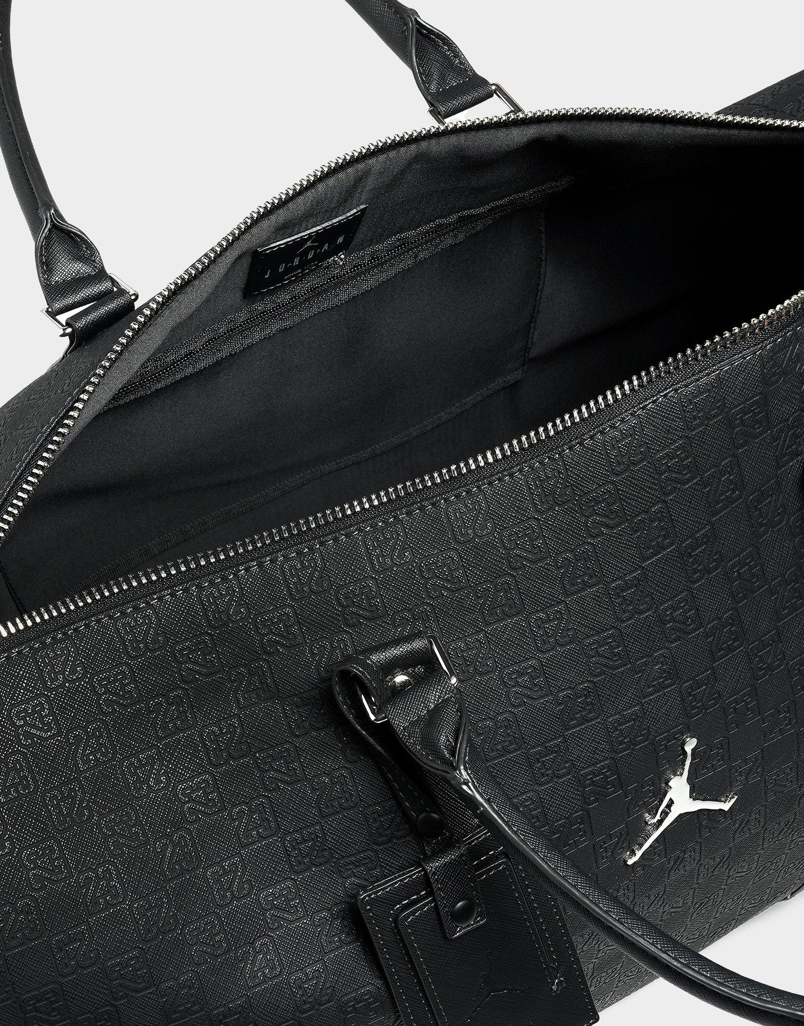 Black Jordan Jam Monogram Duffle Bag - JD Sports Singapore