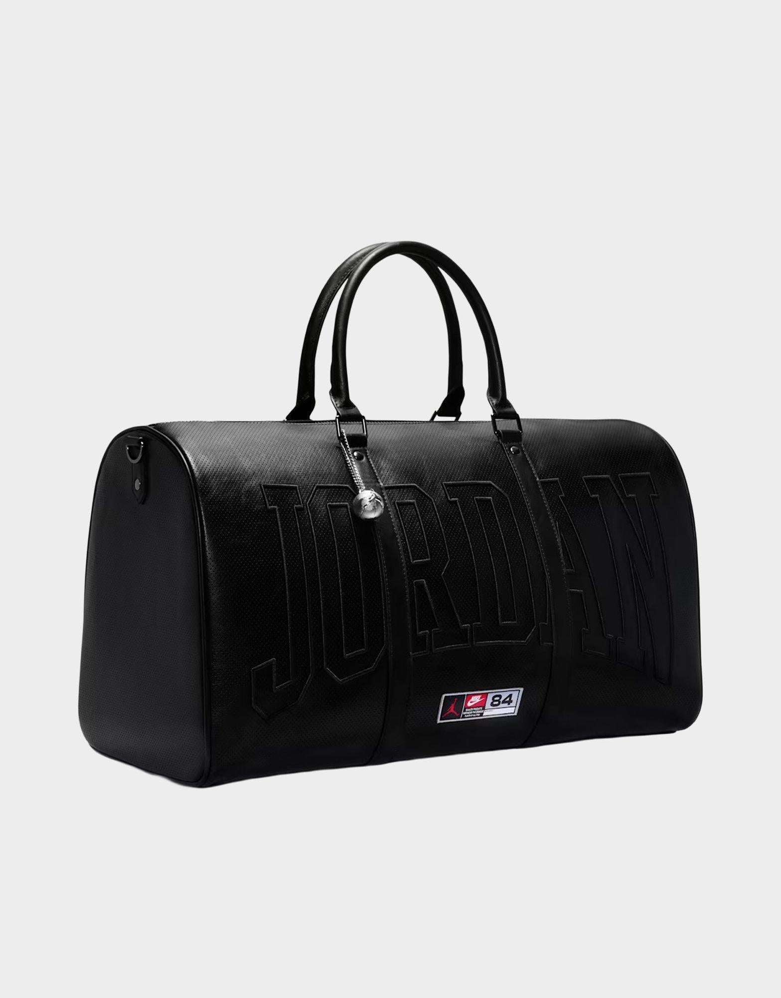 Black Jordan Perforated Duffel Bag (40L) - JD Sports Singapore