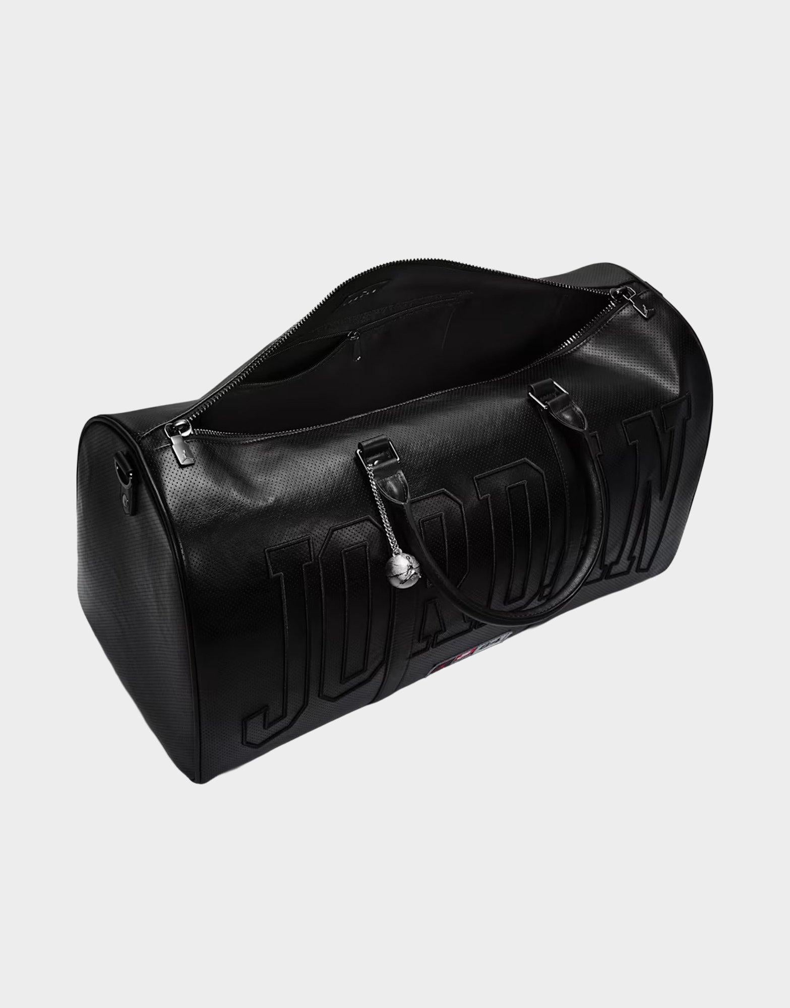 Black Jordan Perforated Duffel Bag (40L) - JD Sports Singapore