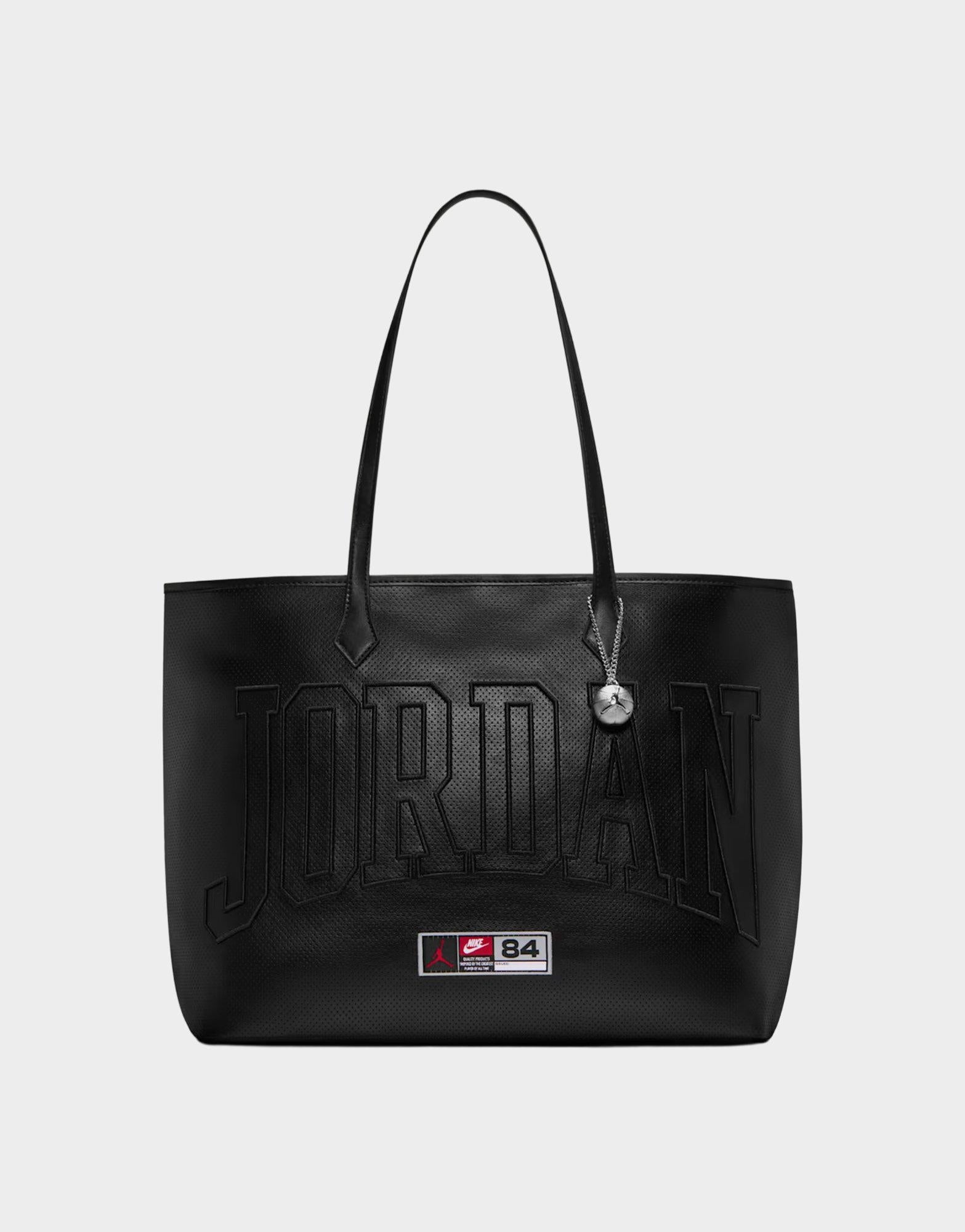 Black Jordan Perforated Tote Bag (30.5L) - JD Sports Singapore
